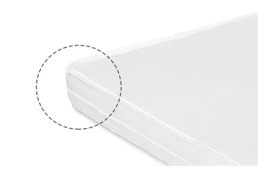 KikkaBoo Mattress DayDream Lux 60x120x10cm Helicopter Beige ბამბის მატრასი, 6 image