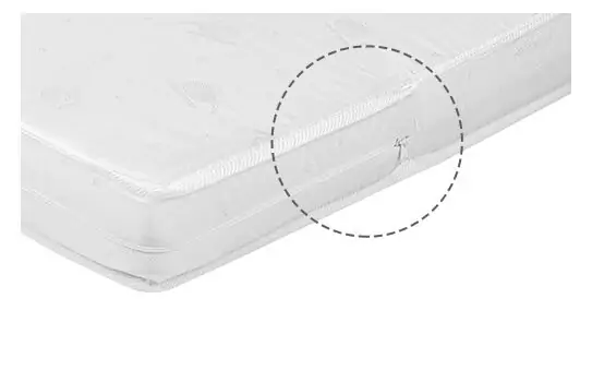 KikkaBoo Mattress DayDream Lux 60x120x10cm Helicopter Beige ბამბის მატრასი, 4 image