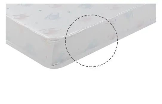 KikkaBoo Mattress Memory Comfort Helicopters Blue/Pink 60х120х12cm მატრასი ბამბის ზედაპირით, 4 image