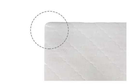 KikkaBoo Mattress Air Sense Aloe 60х120х14cm მატრასი ბამბის ზედაპირით			, 6 image