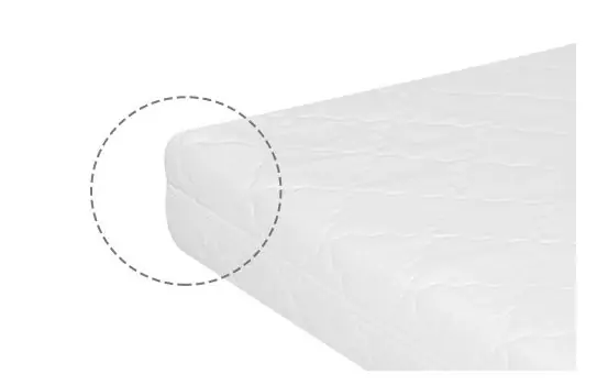 KikkaBoo Mattress Air Sense Aloe 60х120х14cm მატრასი ბამბის ზედაპირით			, 7 image