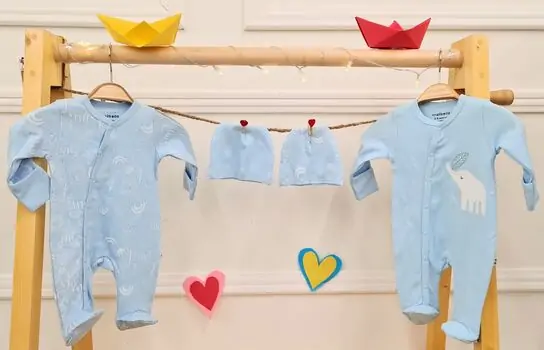 Cute Elephants Clothes Set - საბავშვო ტანსაცმლის ნაკრები