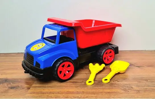 King Toys-ის ქვიშაში სათამაშო სატვირთო  TRUCK FOR BEACH, 2 image