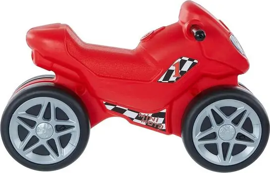 Pilsan Mini Moto 06 809 Red გადასაჯდომი მოტოციკლეტი, 4 image