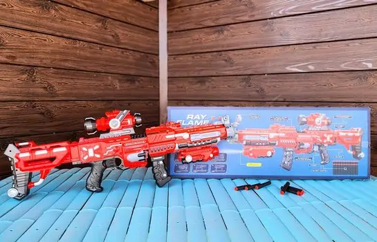 Ray Flame X-R Gun Set - სათამაშო თოფი