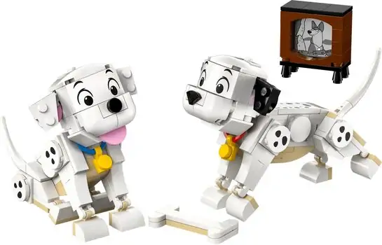 Lego Disney 43271 101 Lucky & Penny 101 Dalmatians Puppies, 2 image