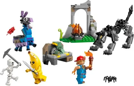 Lego Fortnite 77075 Peely & Sparkplug's Camp, 2 image