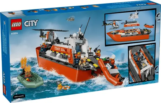 Leo city 60504 Coast Guard Rescue Boat & Helicopter, 11 image