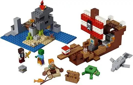 LEGO Minecraft 21152 The Pirate Ship Adventure, 6 image