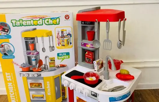 LITTLE CHEF'S KITCHEN SET  ფუნქციური საბავშვო სამზარეულო OT2062, 3 image