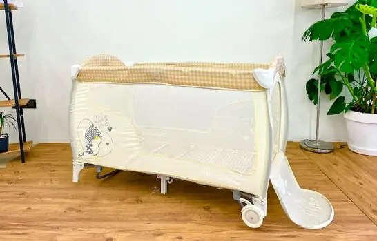 KikkaBoo Dolce Sonno Plus Beige Birdy 2 levels საწოლ-მანეჟი 2020, 3 image
