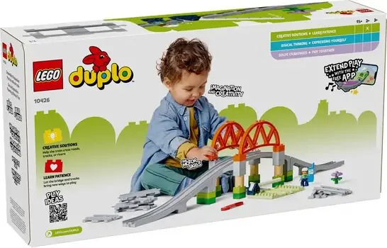 Lego Duplo 10426 Train Bridge and Tracks Expansion Set, 5 image