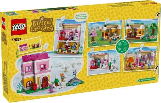 Lego Animal Crossing 77057 Creative Houses: Seasons of Fun, 12 image