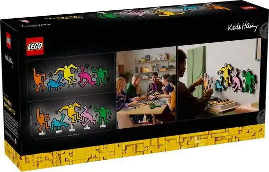 Lego Art 31216 Keith Haring – Dancing Figures, 10 image