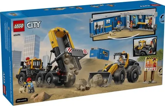 Lego city 60494 Dump Truck & Front End Loader, 7 image