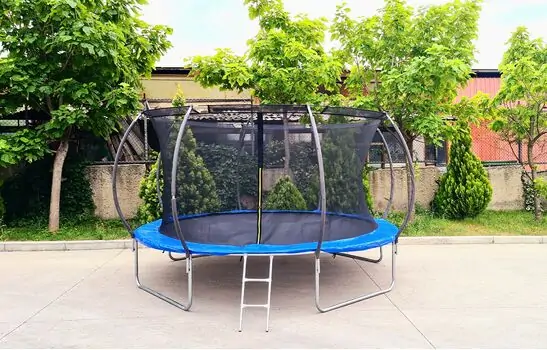 Metal & Plastic Trampoline 366cm 12FT - ბატუტი