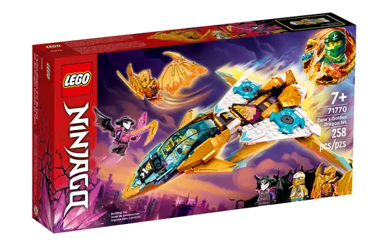 LEGO Ninjago 71770 Zane's Golden Dragon Jet