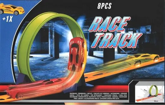 Koopman Racing Car Railway საბავშვო სათამაშო ტრასა, 3 image