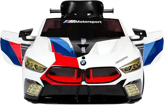 BMW Sport Car White  ელექტრო მანქანა, 6 image