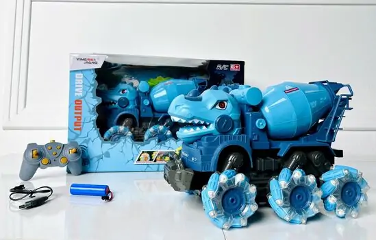 Monster Truck Model Dinosaur Drift Car Remote  yj-078-3 Control საბავშვო სათამაშო მანქანა დისტანციური მართვით