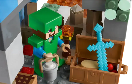 LEGO Minecraft 21243 The Frozen Peaks, 7 image