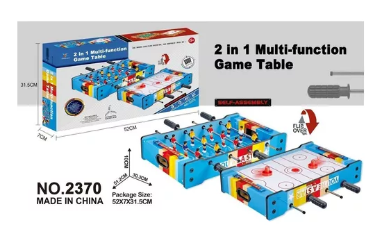 2 In 1 Multi-function Game Table სამაგიდო თამაშების ნაკრები, 2 image