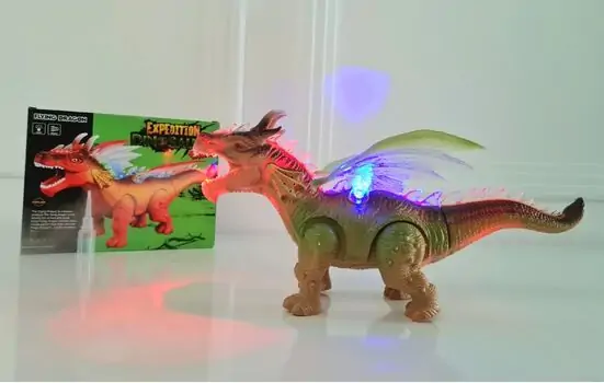 TOY DRAGON WITH LIGHTS & SOUND 3363 საბავშვო სათამაშო დრაკონი, 5 image