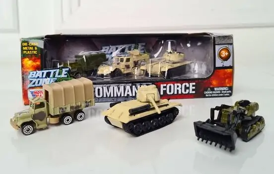 MOTOR MAX 76583R Military vehicles სათამაშო სამხედრო მანქანა