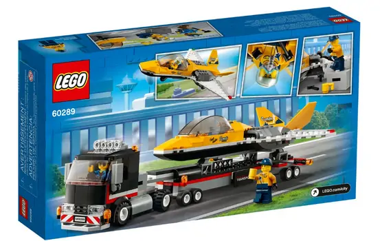 LEGO City 60289 Airshow Jet Transporter, 2 image