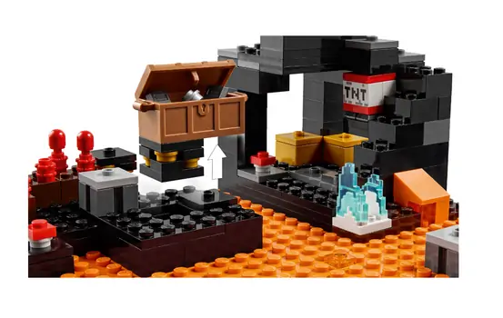LEGO Minecraft 21185  The Nether Bastion, 4 image