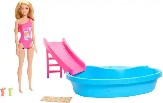 Barbie Doll And Pool Playset - ბარბის სათამაშო თოჯინა