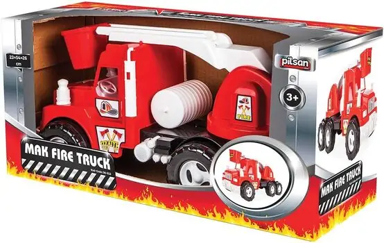 Pilsan 06 613 MAak Fire Truck  - სათამაშო მანქანა, 2 image
