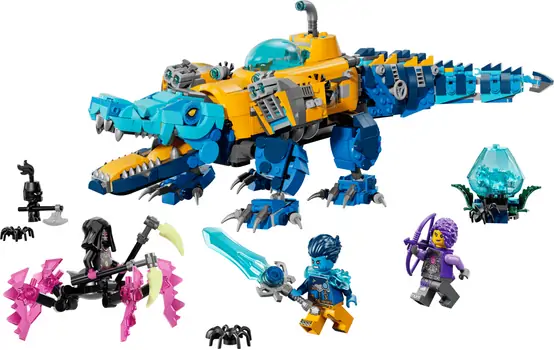 Lego Dreamz 71512 Crocodile Submarine, 3 image