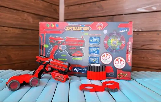 Soft Bullet Gun Set - სათამაშო თოფი, 2 image