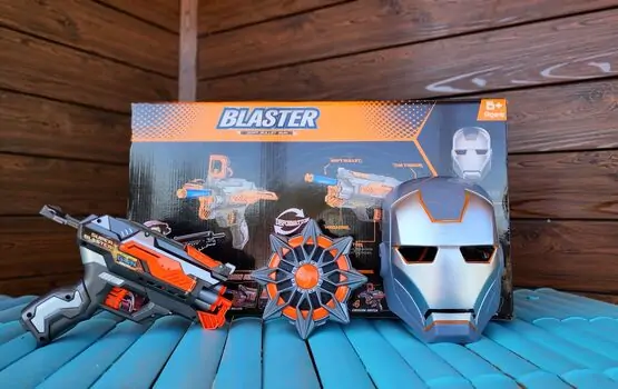 Blaster Soft Bullet Gun  - სათამაშო თოფი აქსესუარებით, 6 image