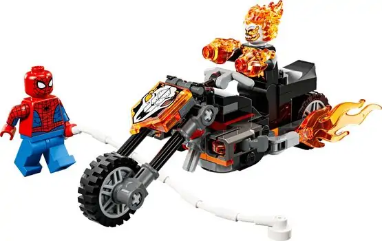 Lego Super Heroes 76335 Spider-Man vs. Ghost Rider Motorcycle, 2 image
