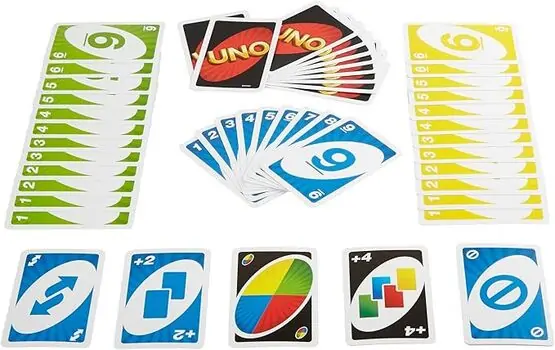 Mattel Karty UNO, Wild Version -უნოს ბარათი, 3 image