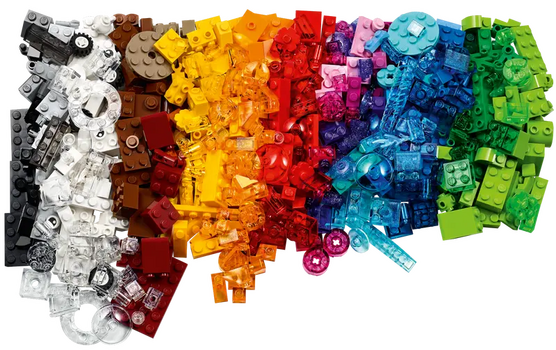 LEGO Classic 11013 Creative Transparent Bricks, 4 image