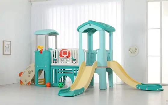 PLAYHOUSE WITH SLIDE  UN-PG17 სათამაშო სახლი, 2 image