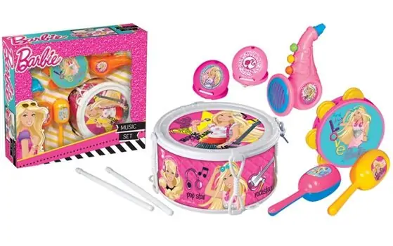 Dede BARBIE  MUSIC SET სათამაშო მუსიკალური ინსტრუმენტების  ნაკრები 03070, 3 image