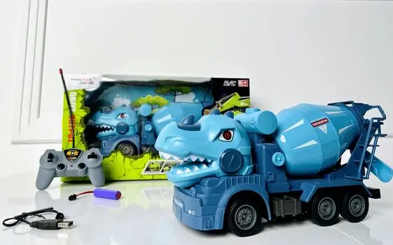 Monster Truck Dinosaur Remote Control YJ-079-4 საბავშვო სათამაშო მანქანა დისტანციური მართვით