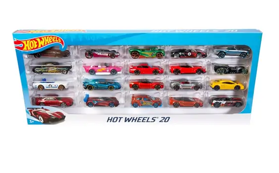 Hot Wheels 20-Piece Car Set MTL-H7045 საბავშვო სათამაშო მანქანების კომპქლექტი, 6 image