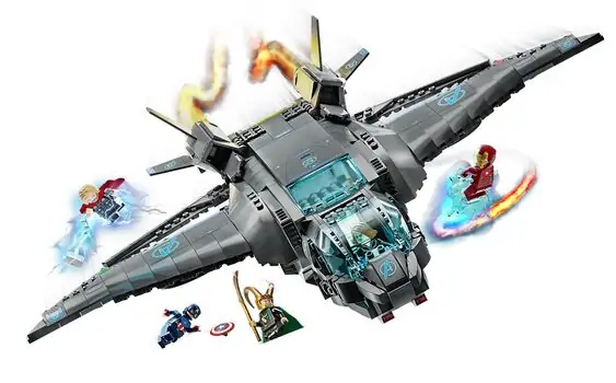 Lego Super Heroes 76248 The Avengers Quinjet, 6 image