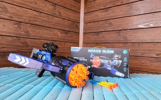 Semi-Auto Blaster Space Guns   - სათამაშო თოფი