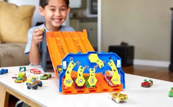Hot Wheels Action Rollout Raceway Track Playset სათამაშო ტრასა, 7 image