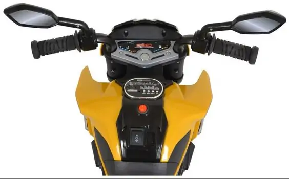 Star Cruiser Motorcycle Yellow - ელექტრო მოტოციკლი, 3 image