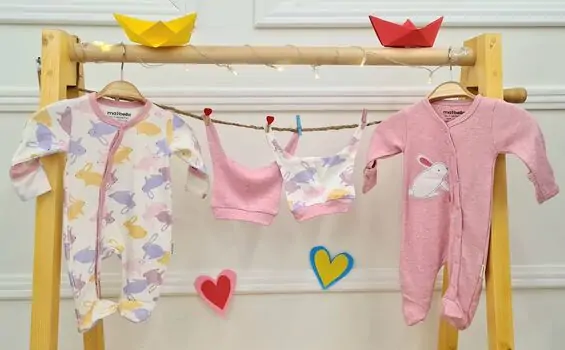 Cute Rabbits Clothes Set - საბავშვო ტანსაცმლის ნაკრები