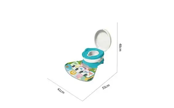 Multifunctional Baby Potty With Musical Carpet - ღამის ქოთანი მუსიკალური ხალიჩით, 3 image