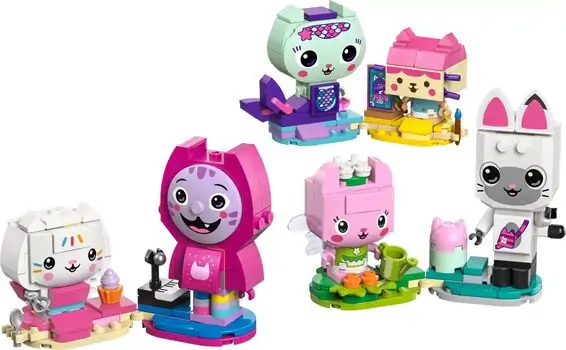Lego Gabby's Dollhouse 11215 Gabby's Brick-Built Cat Friends, 2 image