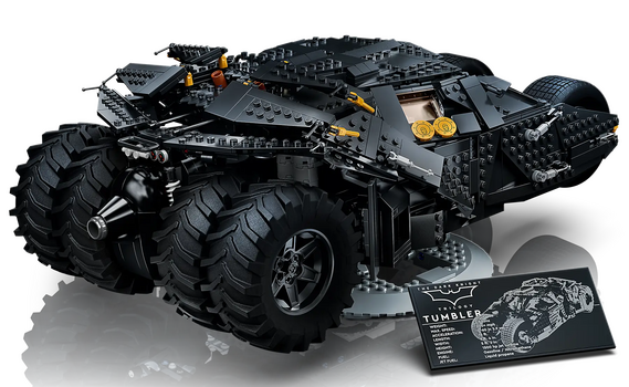 Lego DC 76240 Batman Batmobil Tumbler, 4 image